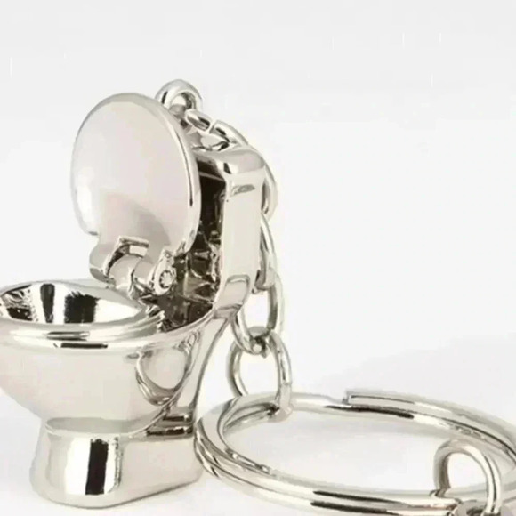 Mini toilet hot Keychain - Picture 1 of 2
